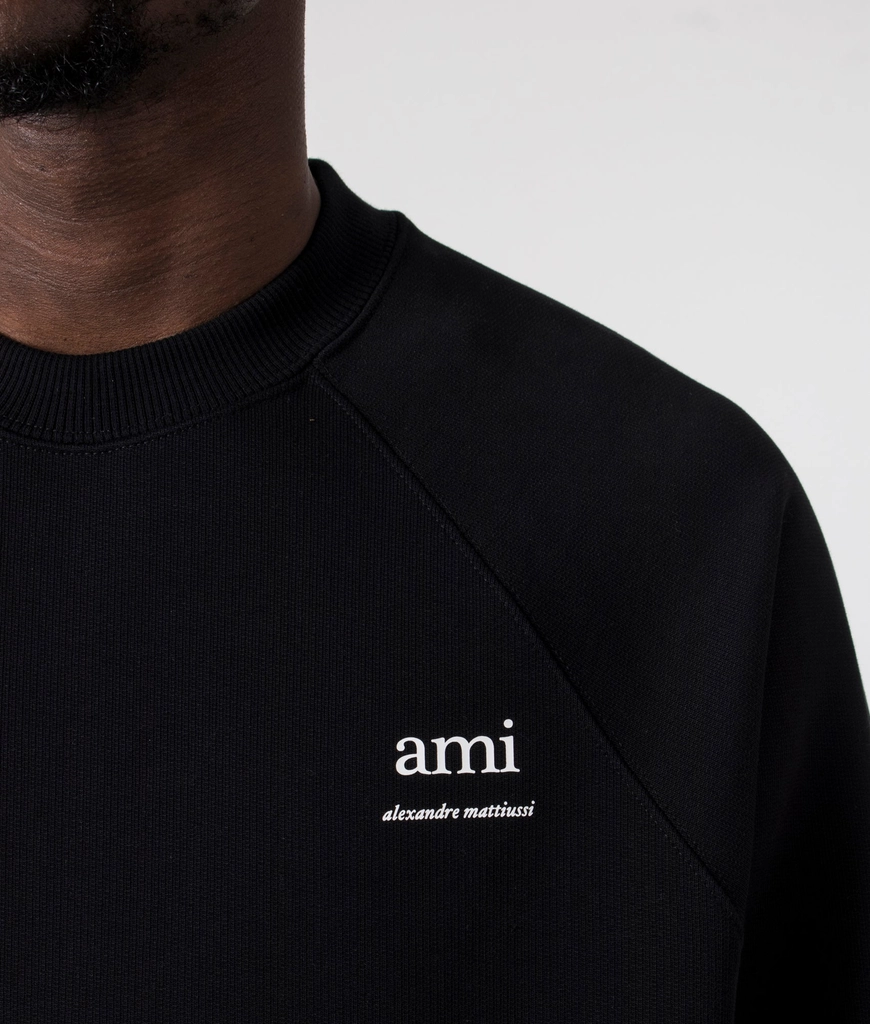 AMI Paris Mens  Loopback Sweatshirt